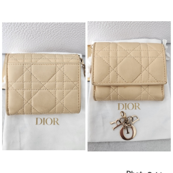 Auth Lady Dior Petite Maroquinerie Tifold Wallet - Picture 8 of 11